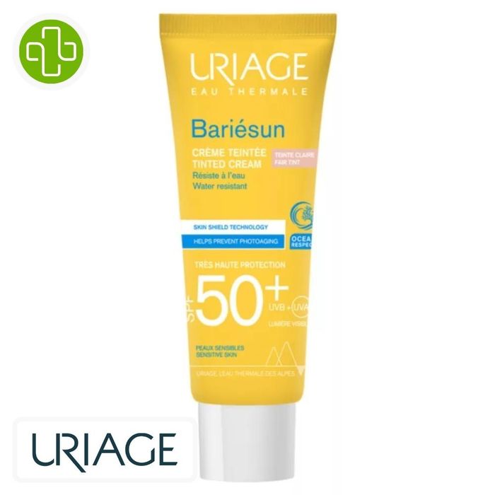 URIAGE BARIESUN SPF50+ CREME TEINTE CLAIRE PEAUX SENSIBLE