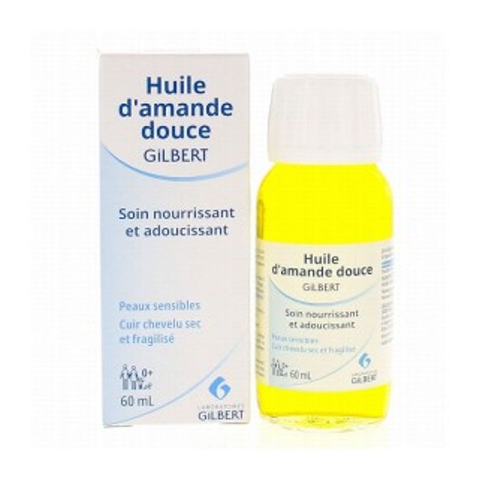 GILBERT HUILE D'AMANDE DOUCE SOIN NOURISS 60ML