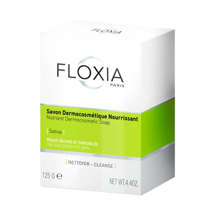 FLOXIA SAVON NOURRISSANT PEAUX SECHES SATIVA/C.590