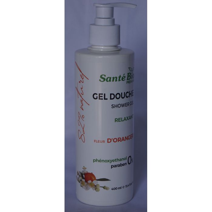 SANTE BIO GEL DOUCHE GOMMANT PECHE 400ML