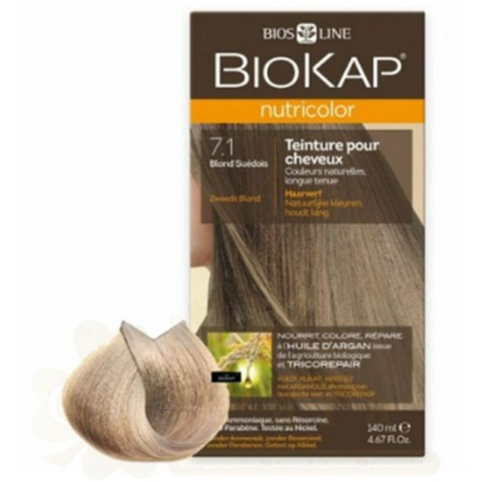 BIOKAP NUTRICOLOR 7.1 BLOND SUEDOIS
