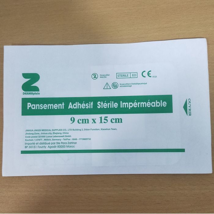 DERMAPLAIE PANSEMENT ADHES ST IMPERM 09X15CM