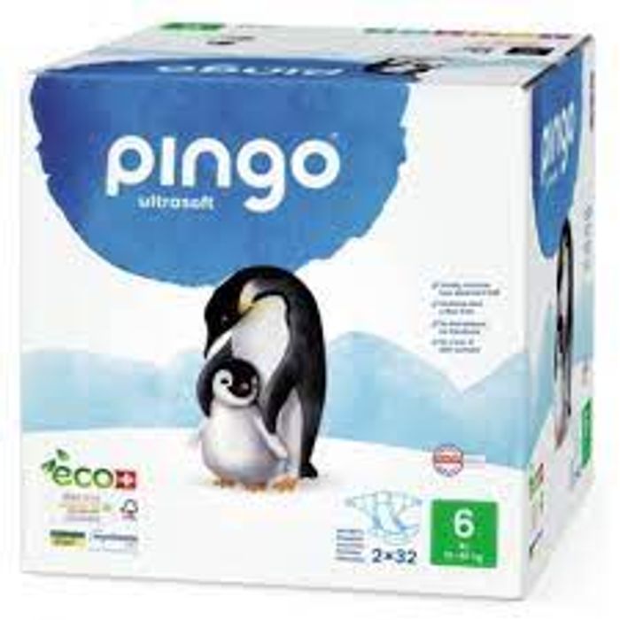 COUCHES JUNIORS JUMBO T6 15-30KG CARTON DE 2SACHETS DE 32COUCHES