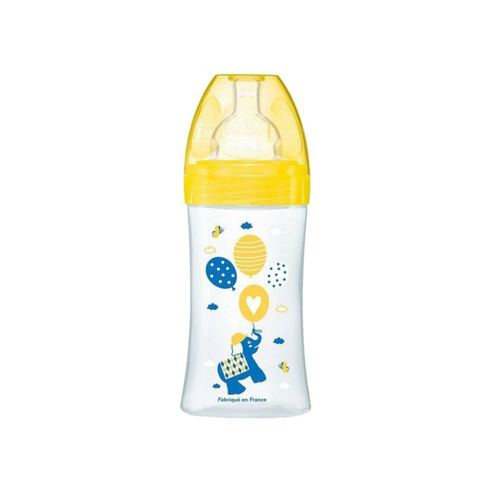 DODIE BIBERON SENS+JAUNE ELEPHANT 270ML