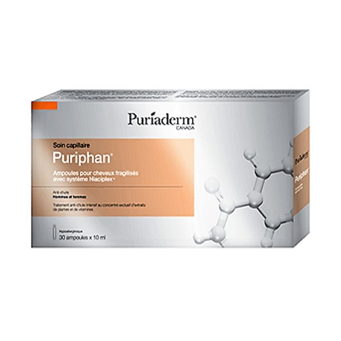 PURIADERM PURIPHAN SOIN CAPILLAIRE 30 AMPOULES 10ML