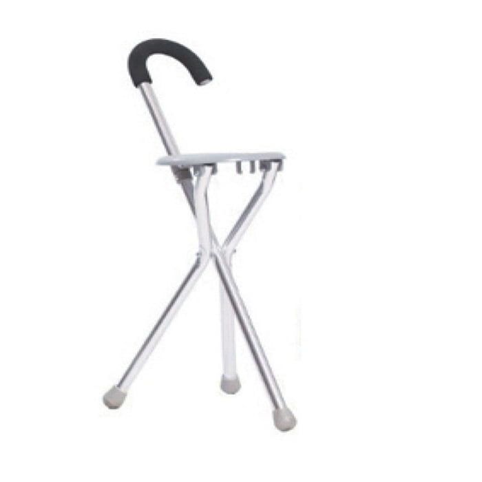 CANNE SEAT ALUMINIUM 3 PIEDS+ASSISE