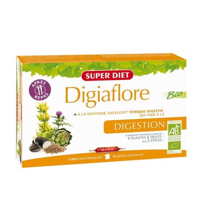 DIGIAFLORE AMPOULES 20 X 15ML