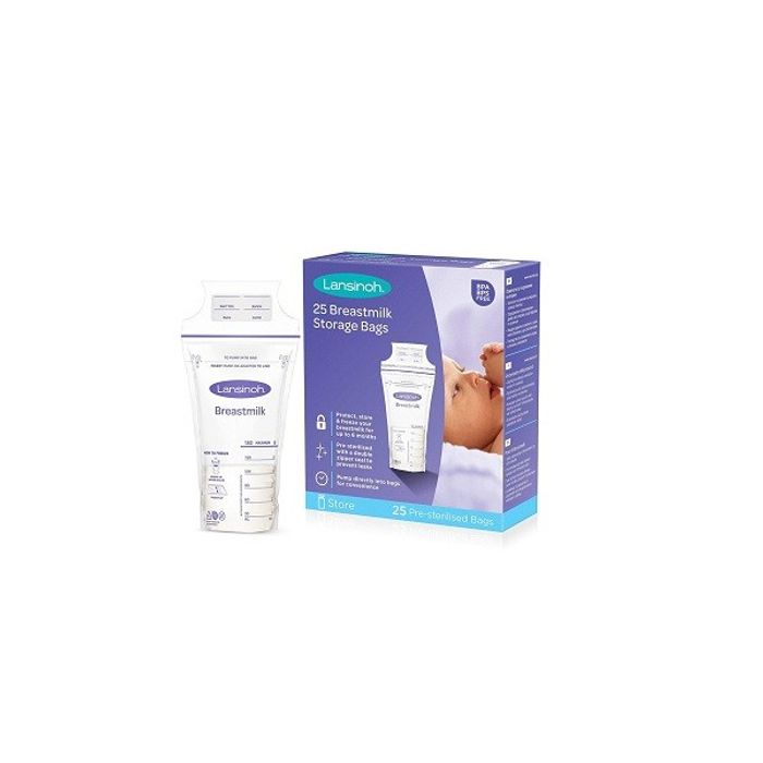 LANSINOH SACHETS DE CONSERVATION 25 UNITES