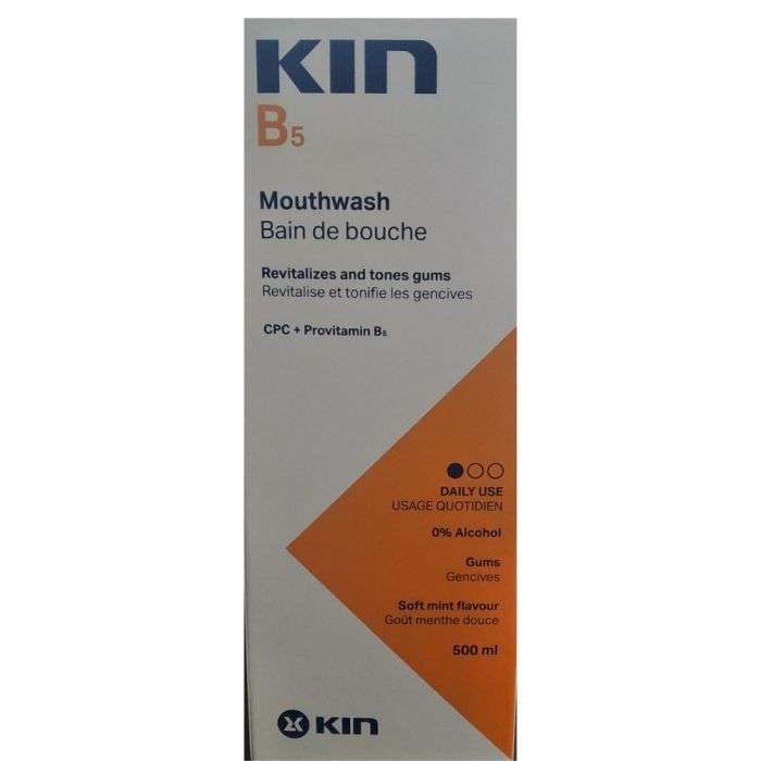 KIN B5 BAIN DE BOUCHE CPC+ PROVITAMINE B5 500ML
