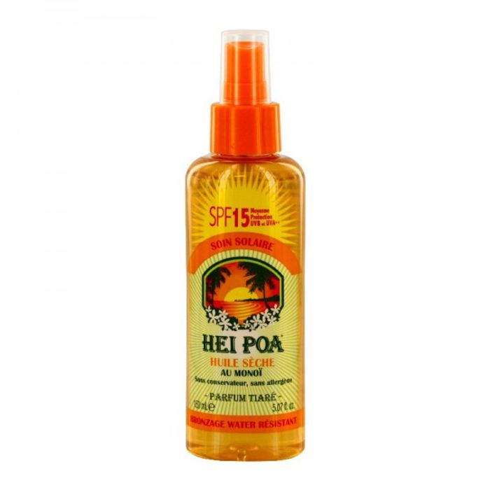 HEI POA HUILE SPRAY TIRAE SPF15 150ML