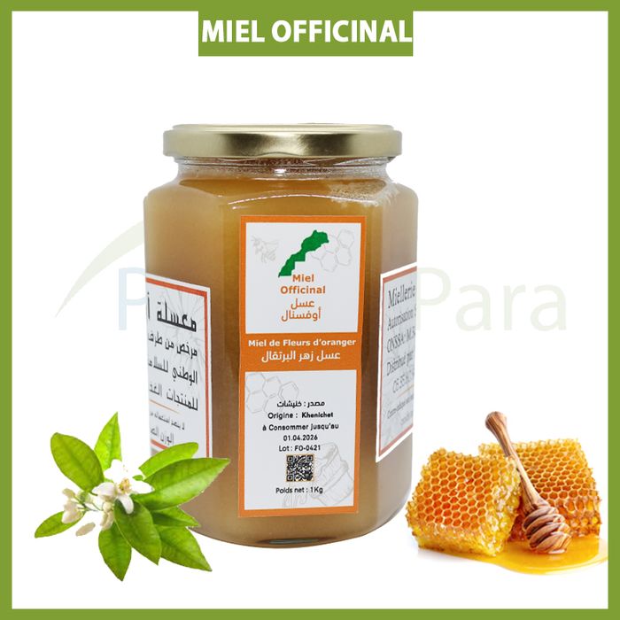 MIEL OFFCINAL FLEURES D'ORANGER 500GR