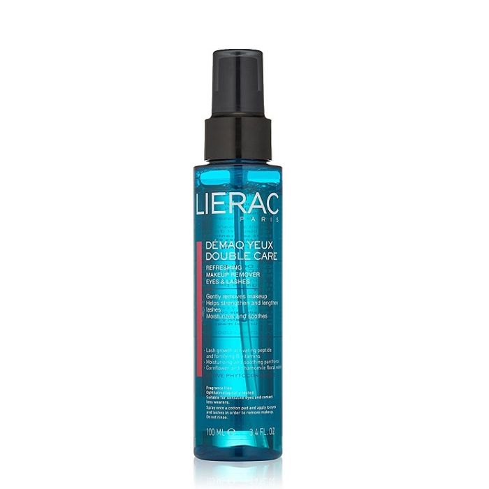 LIERAC DEMAQUILLANT YEUX DOUBLE SOIN 100ML
