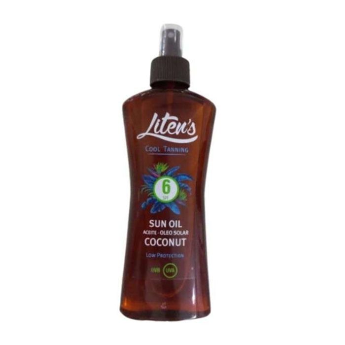 LITENS HUILE SOL COCO SPF6 250ML