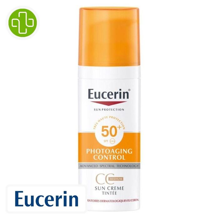 EUCERIN SUN ANTI AGE TEINTE MEDIUM SPF50+ 50ML