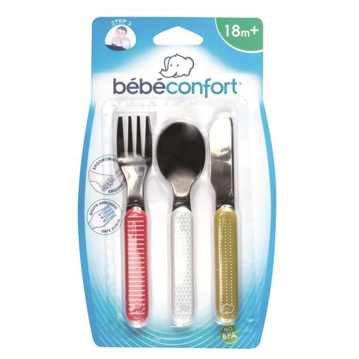 BEBE CONFORT 3 COUVERTS METAL 18M+ R:31000351