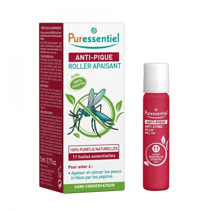 PURESSENTIEL ANTI PIQUE ROLLER APAISANT 11 HE5ML