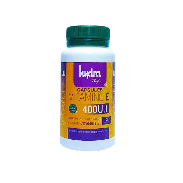 VITAMINE E 36 CAP 1000MG/HYDRA