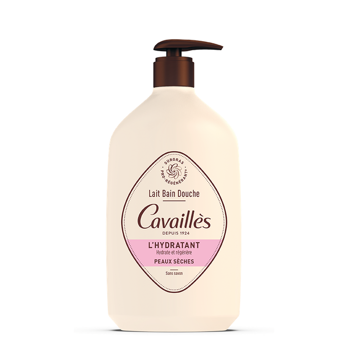 roge cavailles LAIT SURGRAS BAIN DOUCHE HYDRATANT 1L