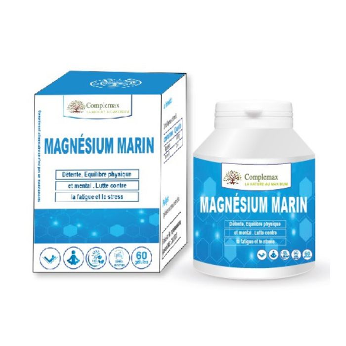 MAGNESIUM MARIN 60GELULES COMPLEMAX