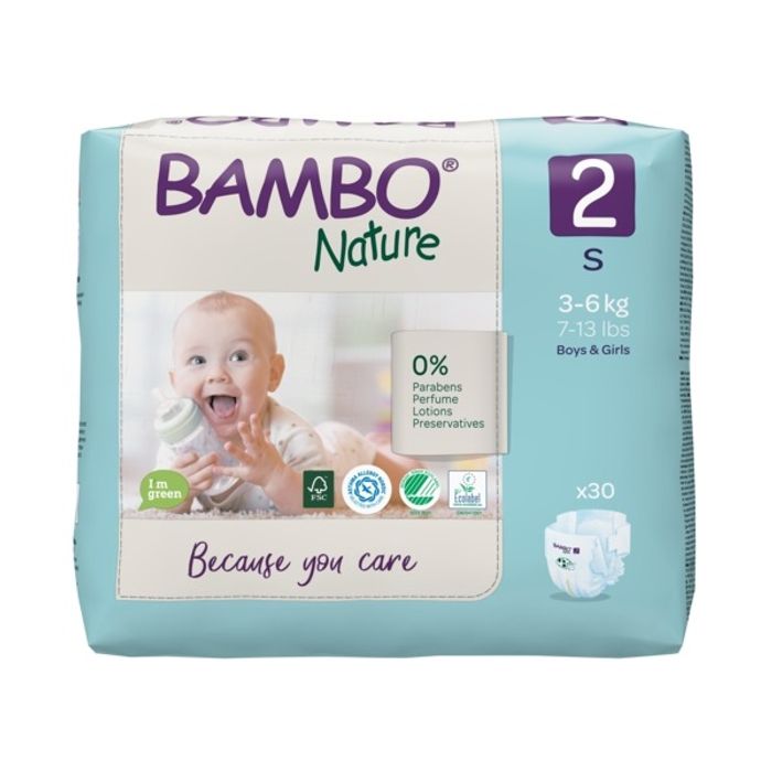 BAMBO NATURE COUCHES T2 3-6KG /30 C.19252