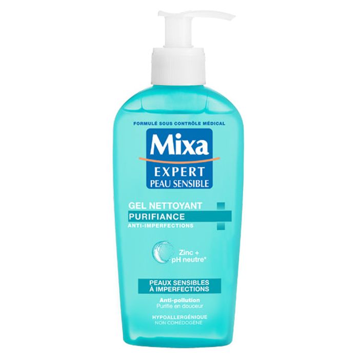 MIXA GEL NETTOYANT PURIFIANCE ANTI IMPERFECTION 200ML