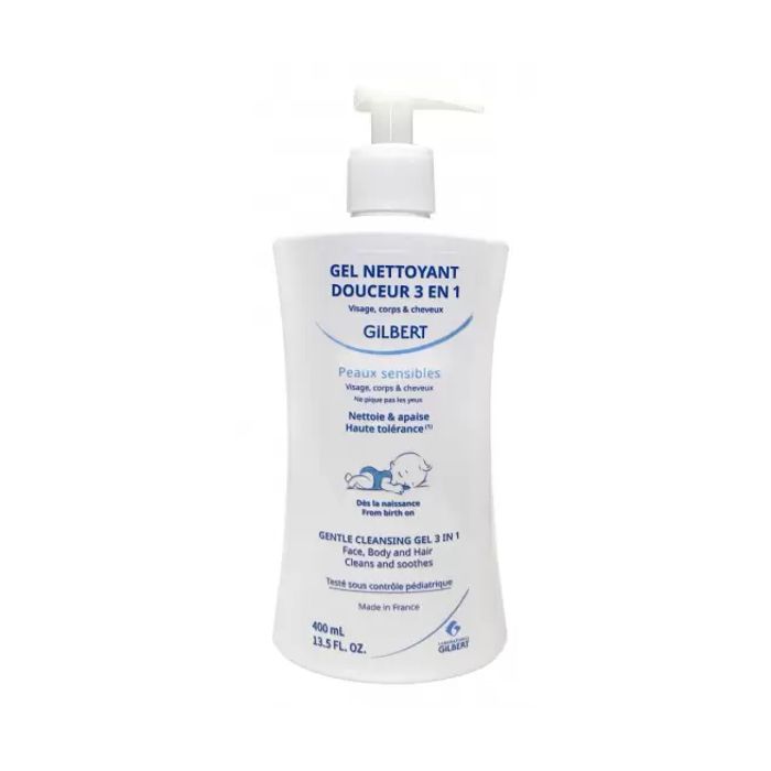GILBERT GEL NETTOYANT DOUCEUR 3EN1 P.S 400ML