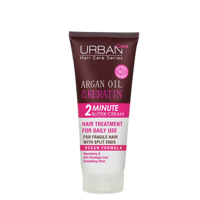 URBAN ARGAN&KERATINE 2 MIN CREME-MASQUE 200ML3812