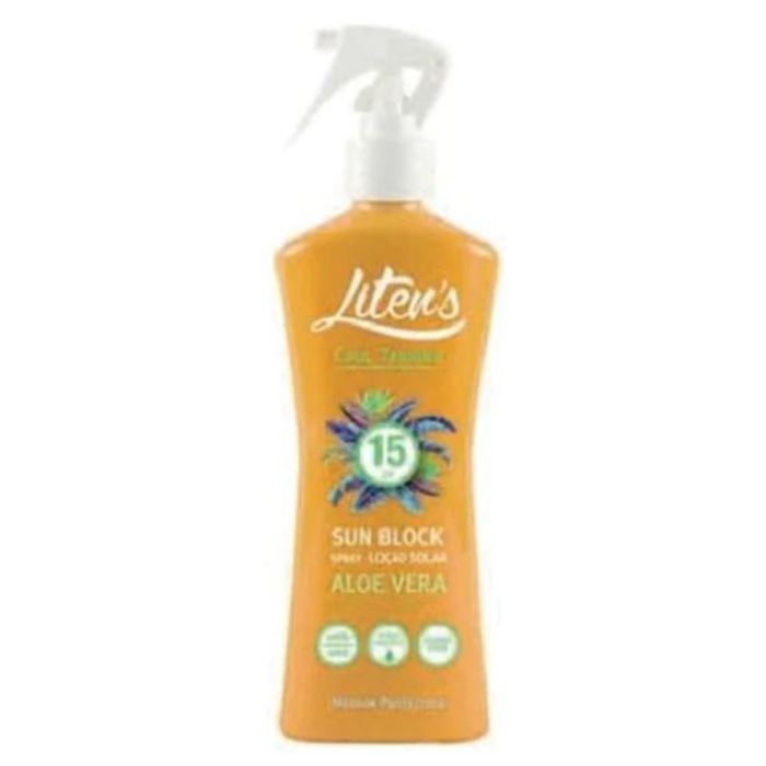 LITENS LAIT SOL ALOE VERA SPRAY SPF15 250ML