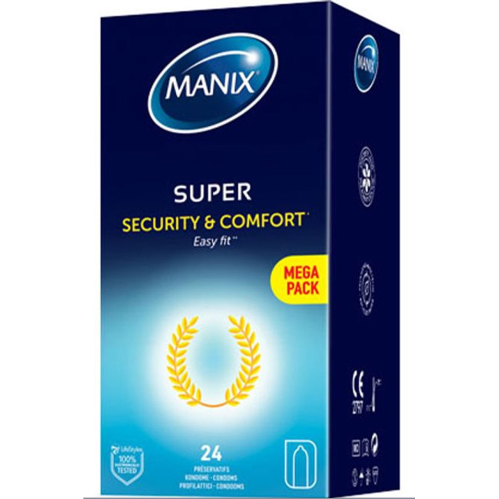 PRESERVATIF MANIX SUPER /24