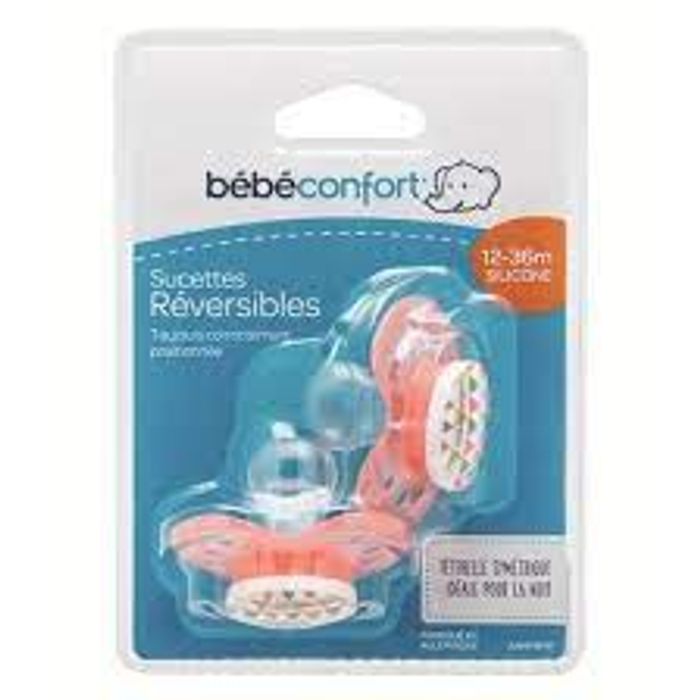 BEBE CONFORT SUCETTE SILICONE X 2 12-36 MOIS R.30000715