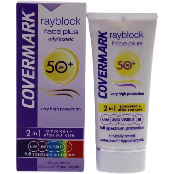 COVERMARK RAYBLOCK FACE+OILY ACNEIC BEIGE CLAIR 50+ 50ML 1670