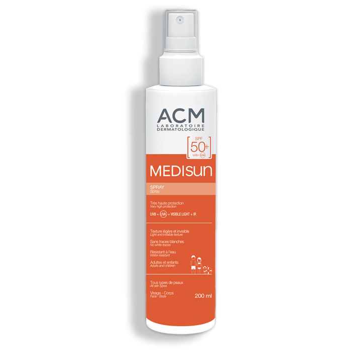 ACM MEDISUN SPRAY SPF50+ADULTES & ENFANTS 200ML