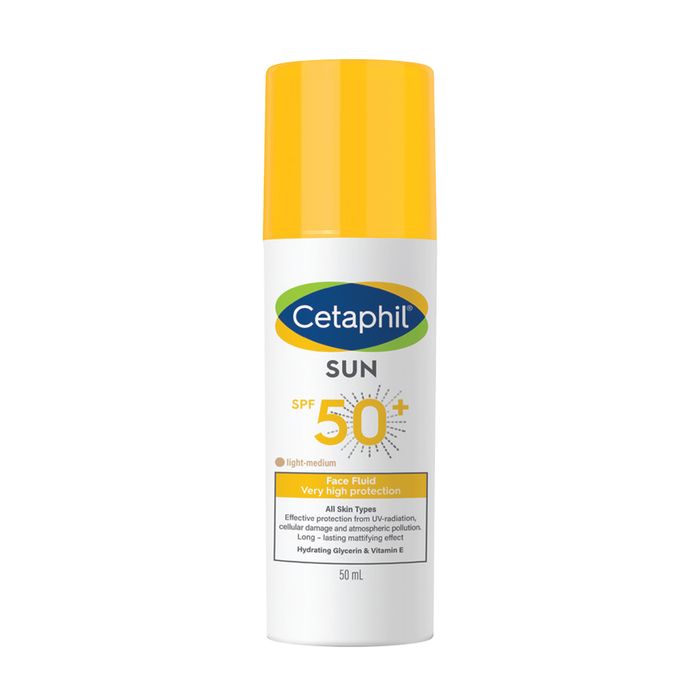 CETAPHIL SUN FACE FLUID TEINTE SPF 50+ 50ML