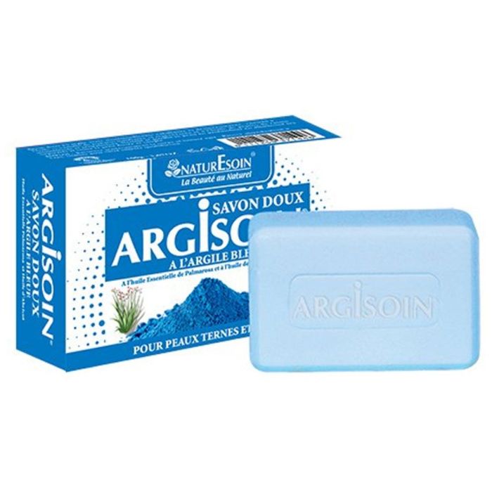 NATURE ET SOIN ARGISOIN SAVON DOUX ARGILE BLEUE 125G