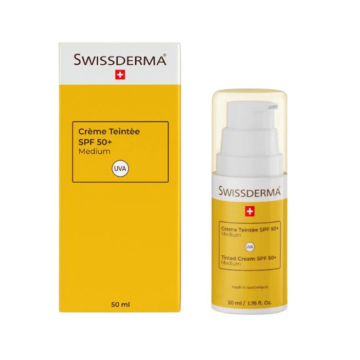 SWISSDERMA ECRAN TEINTE MEDIUM SPF 50+50ML 5100