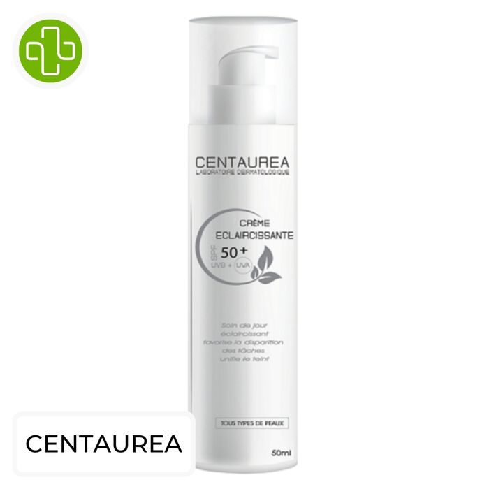CENTAUREA CREME ECLAIRCISSANTE SPF50+ 50ML