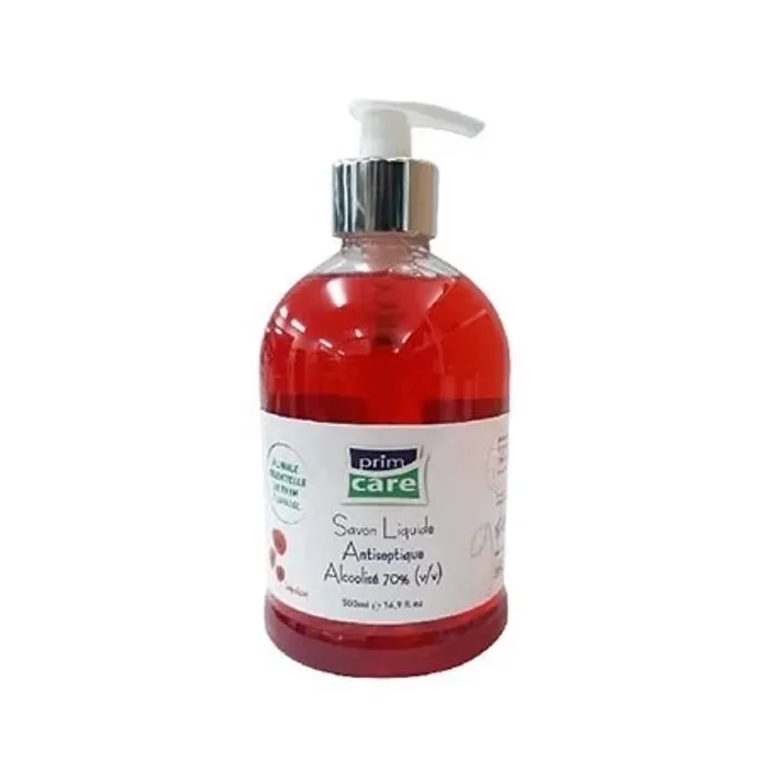 SAVON PRIMCARE ANTISEPTIQUE COQUELICOT 500ML