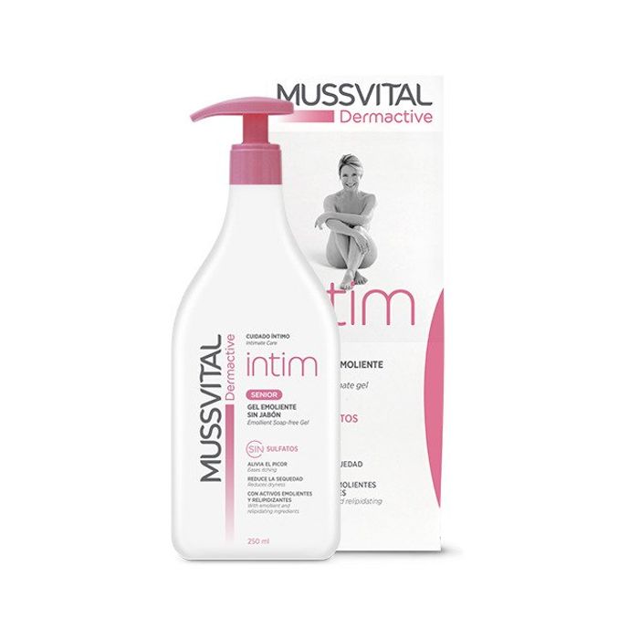 MUSSVITAL DERMACTIVE GEL INTIME JUNIOR 250ML
