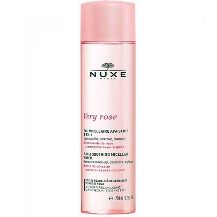 NUXE VROSE EAU DEMAQUILLANTE 3EN1 TTP 200ML
