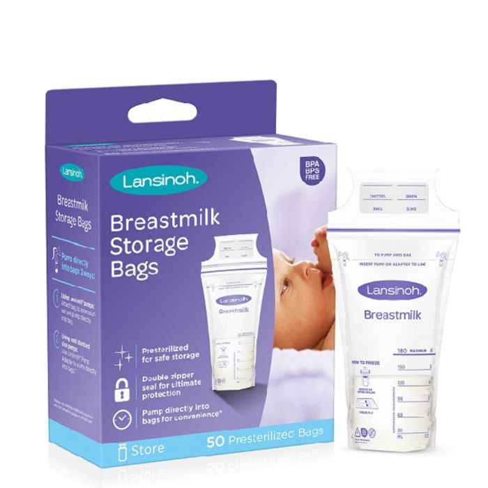 LANSINOH SACHETS DE CONSERVATION 50UNITES