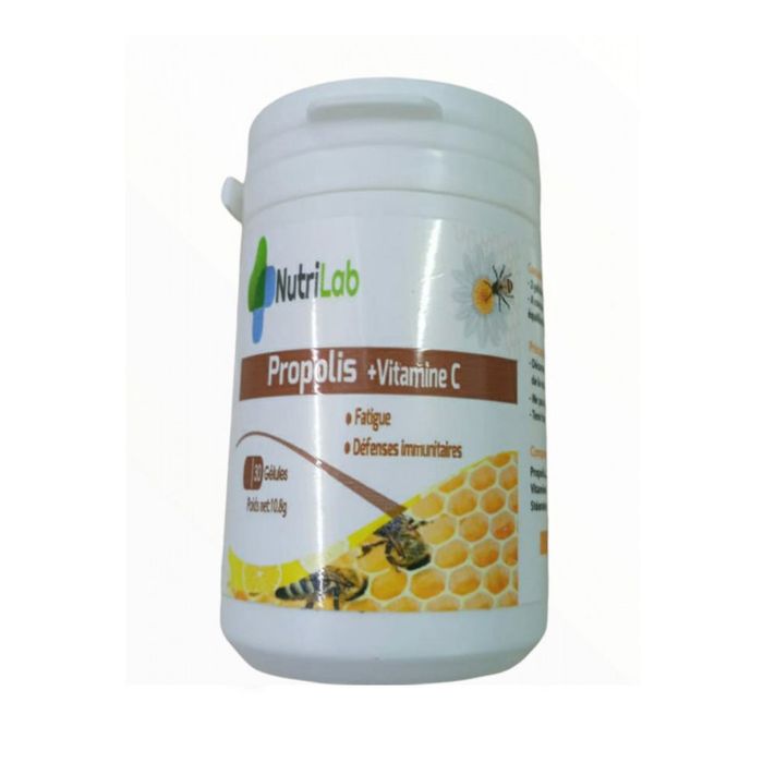 PROPOLIS +VITAMINE C 30GELULES NUTRILAB
