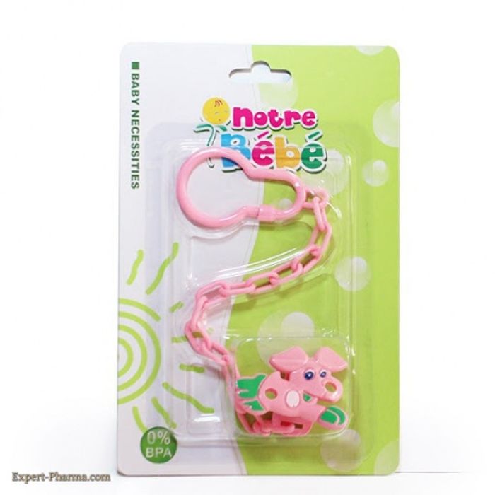 NOTRE BEBE CHAINETTE AC BROCHE