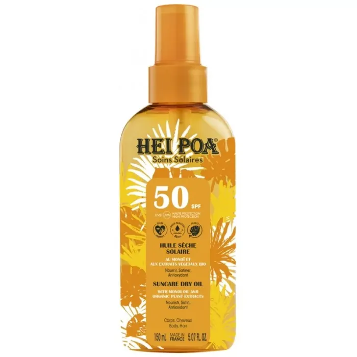 HEI POA HUILESOLAIRE MONOI HYDRATANTE SPF50 CORP150ML2530