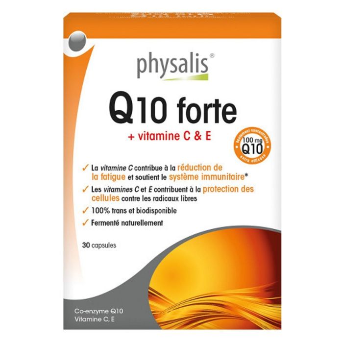 Q10 FORTE+VITAMINE C&E 30CP PHYSALIS
