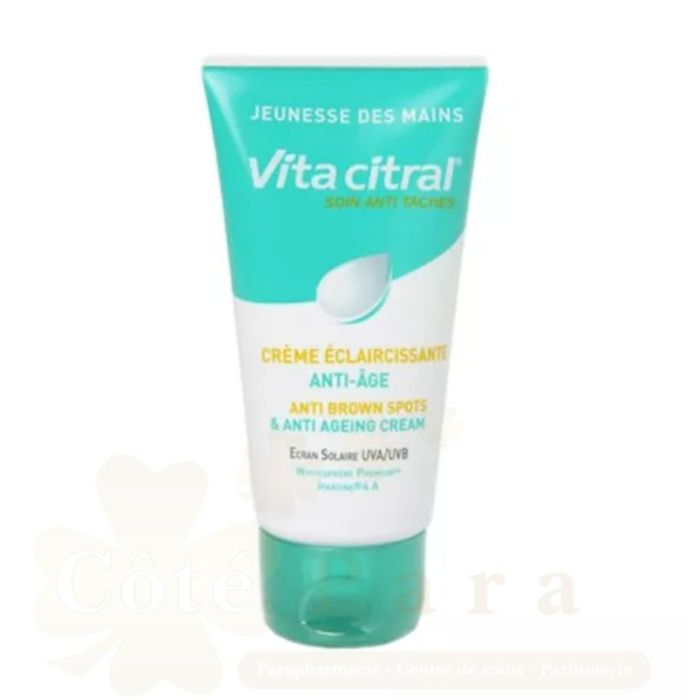 VITA CITRAL SOIN ECLAIRCISSANT ANTI AGE MAINS 75ML