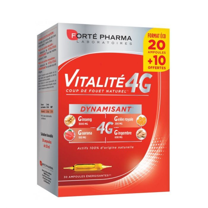 FORTE PHARMA VITALITE 4G+IMMUNITE30CP PACK