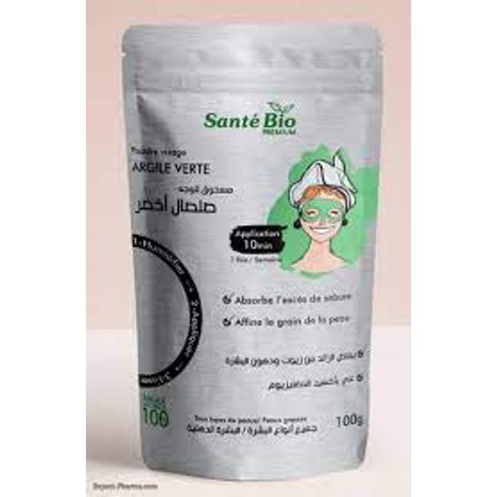 SANTE BIO ARGIL VERT 100GR