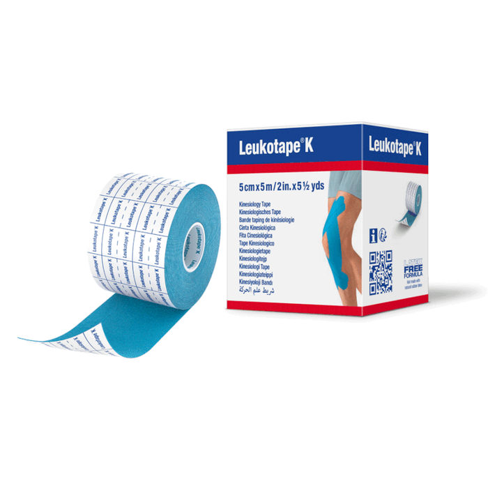 LEUKOTAPE K 5CM X 5M BLEU CLAIR