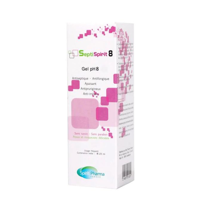 SEPTISPIRIT GEL INTIME PH8 125ML