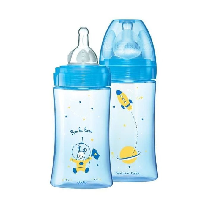 DODIE BIBERON KIT X2 INIT+ 270ML GARCON